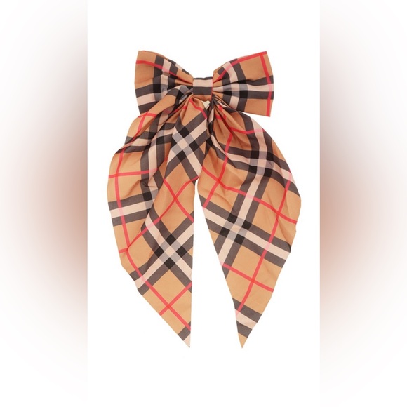 •Preppy in Plaid• Large Stylish Clip On Plaid Hair Bow 2 for $20 - Picture 2 of 6